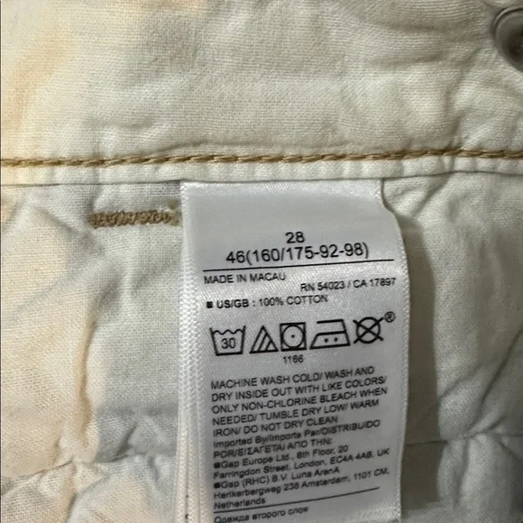 NWT! BANANA REPUBLIC WOMEN’S THE CARGO JEAN - SIZE 28🩷 - Picture 8 of 9